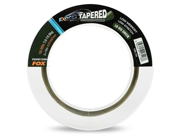 FOX - Šokový Vlasec Exocet Pro Tapered Leader 3x12m, 0,37-0,57mm