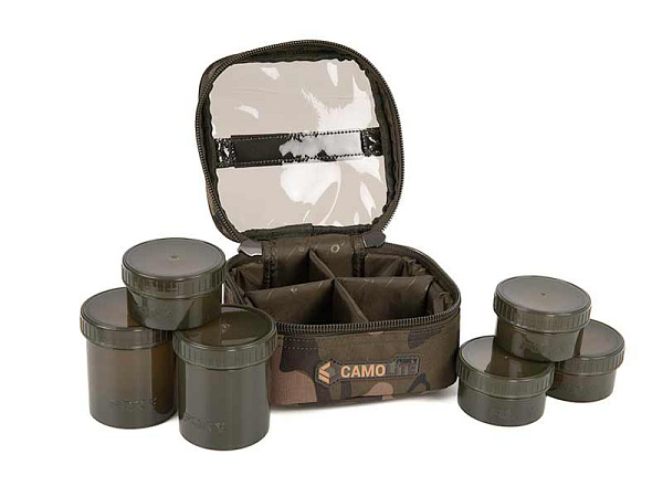 Fox Camolite 6 Pot Hookbait Case