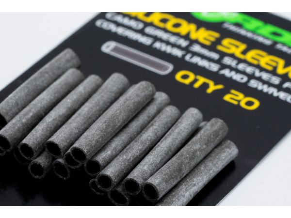 KORDA Silikonový Převlek Silicone Sleeves Weedy Green 20 ks Weedy Green