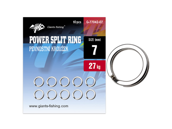Giants fishing Pevnostní kroužek Power Split Ring 