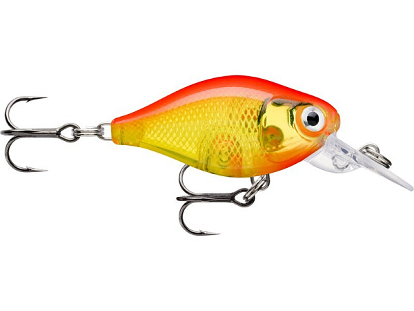 Rapala wobler X-Light Crank Mid Runner Floating, rattling 4g 3,5 cm