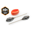 Mivardi Sada rychlovýměnných method krmítek QMR Grip XL long (50g + 60g + mould)