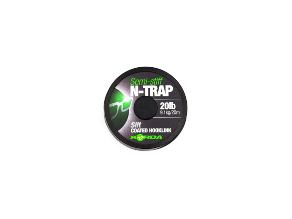 KORDA Návazcová Šňůrka N-Trap Soft Weedy Green 20 m