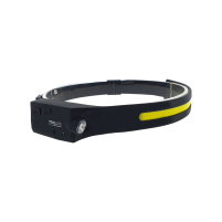BC - Čelová nabíjecí LED svítilna TR516R silicone sensing, 300lm