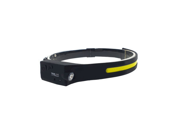 BC - Čelová nabíjecí LED svítilna TR516R silicone sensing, 300lm