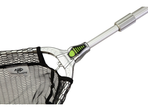 Giants fishing Podběrák Strong Alu Rubber Landing Net 2,2m, 50x50cm
