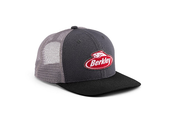 Berkley - Kšiltovka Performance Trucker Cap Charcoal Black Grey