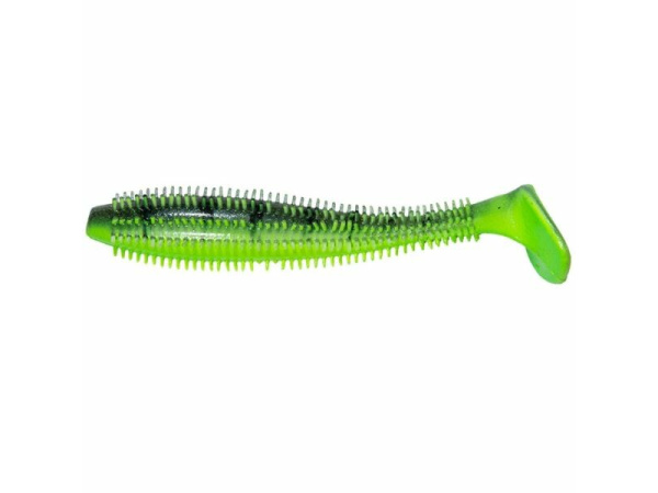 FOX - Gumová nástraha Spikey shad 12cm UV - Glow Perch - VÝPRODEJ