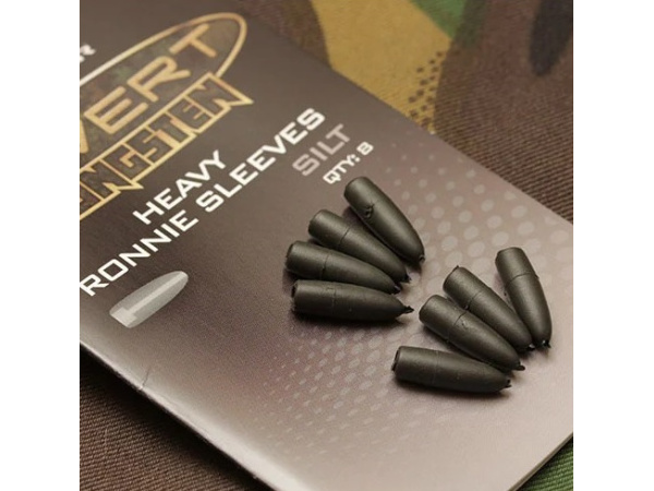 Gardner Zátěž na háček Covert Tungsten Ronnie Sleeves, 8ks, vel.12mm x 4,1mm