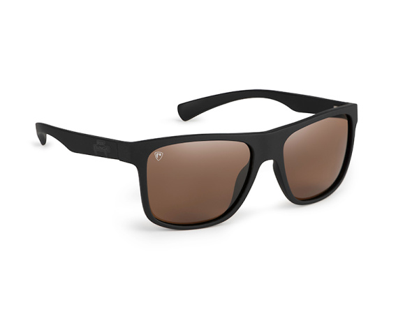 Rage Matt Black Sunglasses Brown Lense Eyewear