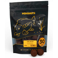 Mikbaits Boilie Chilli Chips Chilli Jahoda 300g 30mm