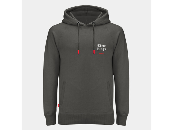 KUMU - MIKINA 3 KINGS HOODIE GREY