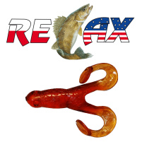 Relax - Gumová nástraha Turbo Frog 1 - Barva S090 - blister box 5ks - 4,5cm