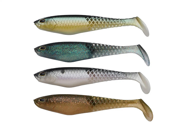 Berkley - Set Nástrah PowerBait Cullshad Mixpack, 12,5cm, 4ks, Clearwater
