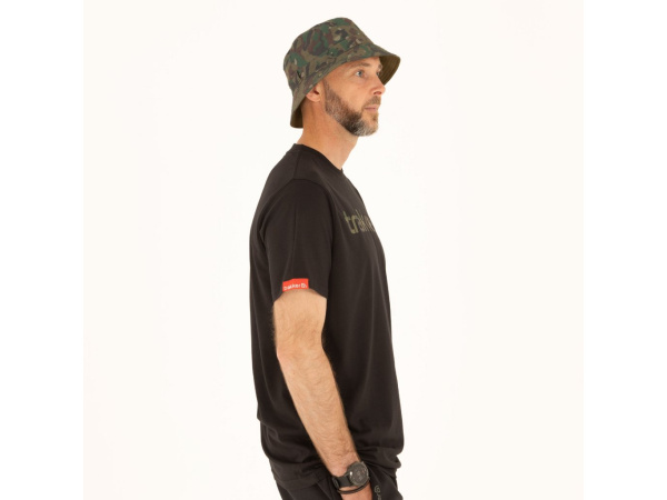 Trakker Products Trakker Tričko CR Logo T-shirt Black Camo