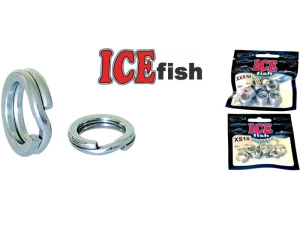 ICE fish - Ploché kroužky super pevné