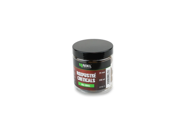Nikl Rozpustné Criticals boilie Kill Krill 250ml