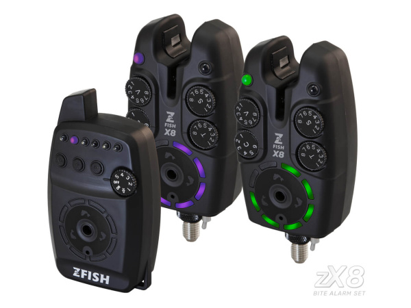 ZFISH Sada Hlásičů Bite Alarm Set Zx8 PRO 2+1