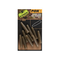Fox převleky Edges Camo Powergrip tail rubbers size 7x 10pcs