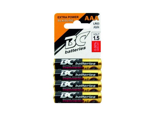 BC - Baterie Extra power Alkalická 4ks, LR6/4p