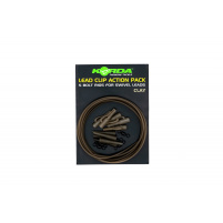 KORDA Montáž Lead Clip Action Pack 5 ks