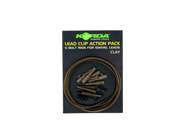 KORDA Montáž Lead Clip Action Pack 5 ks