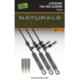 FOX - Montáž Naturals Leadcore Heli Rig Leaders, 75cm, 3ks, 50lb