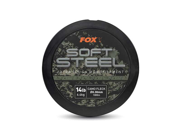 Fox šokový vlasec Soft Steel Fleck Camo Mono