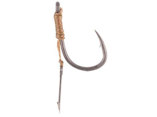 KORUM - Navázané Háčky Bait Spike Hook Hairs Barbed - Vel. 12, 5ks