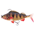 Fox Rage - Nástraha Replicant perch s háčkem a trojháčkem 18cm, 85g, natural perch