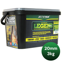 JET FISH - Boilie Legend 20mm 3kg - Rak & glm