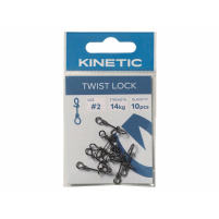 Kinetic - Karabinka Twist Lock 10ks 10kg - vel.1