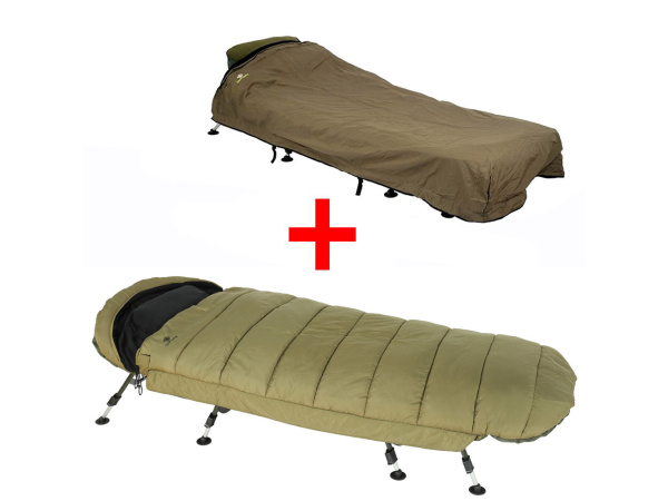 Giants fishing Spací pytel 5 Season Extreme XS Sleeping Bag + Přehoz Exclusive Bedchair Cover ZDARMA!