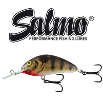 Salmo - Wobler Hornet floating 9cm - Emerald Perch 