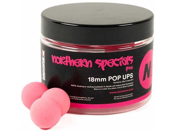 CC Moore - POP UPS NS1, 18mm, 25ks, pink