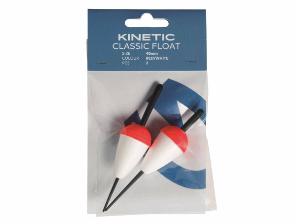 Kinetic - Splávky Classic Float Red/White