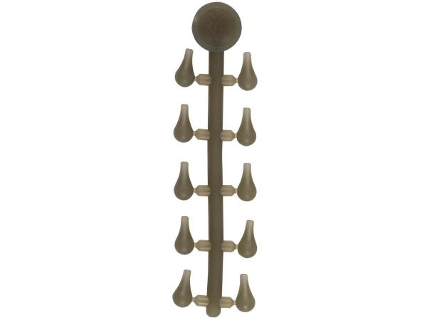 FOX - Zarážky Edges Naturals Powergrip Hook Beads, 20ks