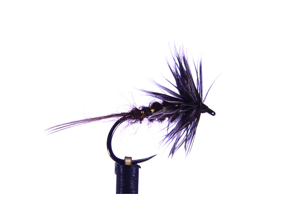 Mokrá muška se zlatým kroužkováním - vel.10 - 1ks