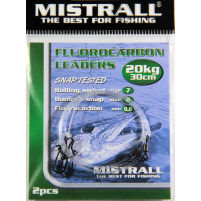 MISTRALL- Návazec fluocarbon - 30cm 20kg