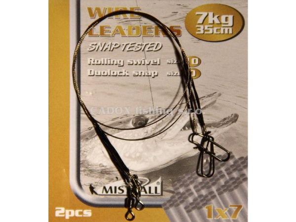 MISTRALL- Lanko WIRE LEADERS 1x7 35cm