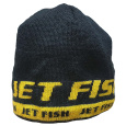 JET FISH Čepice zimní vypletená černá