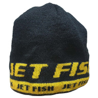 JET FISH - Čepice zimní vypletená černá