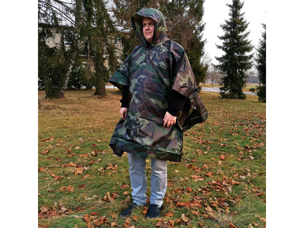 Pončo Camo Maskáčové + obal