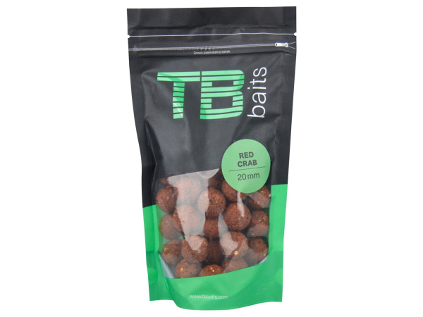 TB baits - Boilie 250g / 16mm - red crab