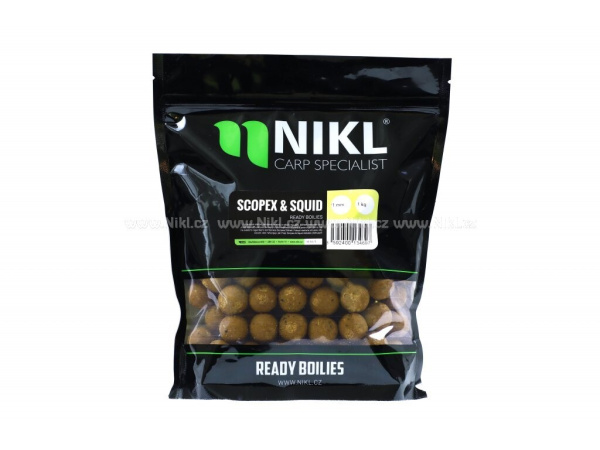 Nikl - Ready boilie Scopex + Squid - 30mm, 1kg