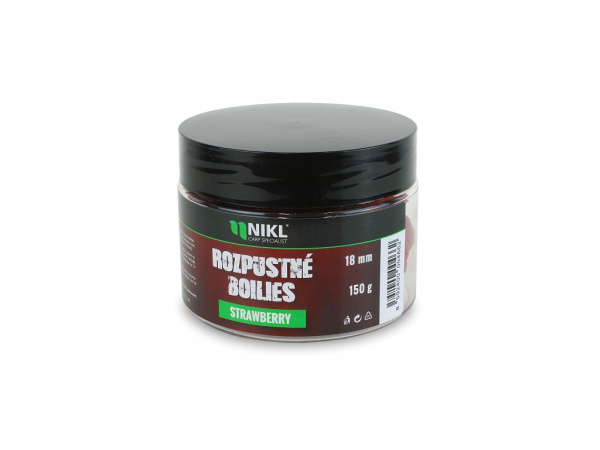Karel Nikl - Rozpustné boilies Strawberry 150g