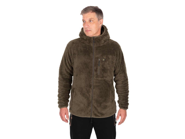 Fox HD Premium Full Zip Teddy Jacket - Khaki