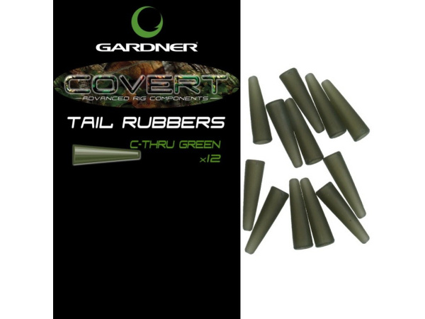 Gardner Převleky Covert Tail Rubbers|C-Thru