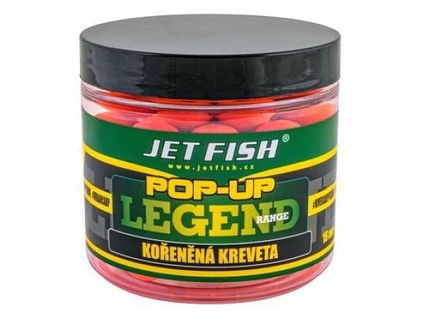 JET FISH Legend Range Pop Up 16mm Kořeněná kreveta