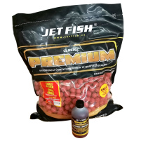 JET FISH - Boilie PREMIUM CLASSIC 5kg 20mm - Chilli/Česnek + booster